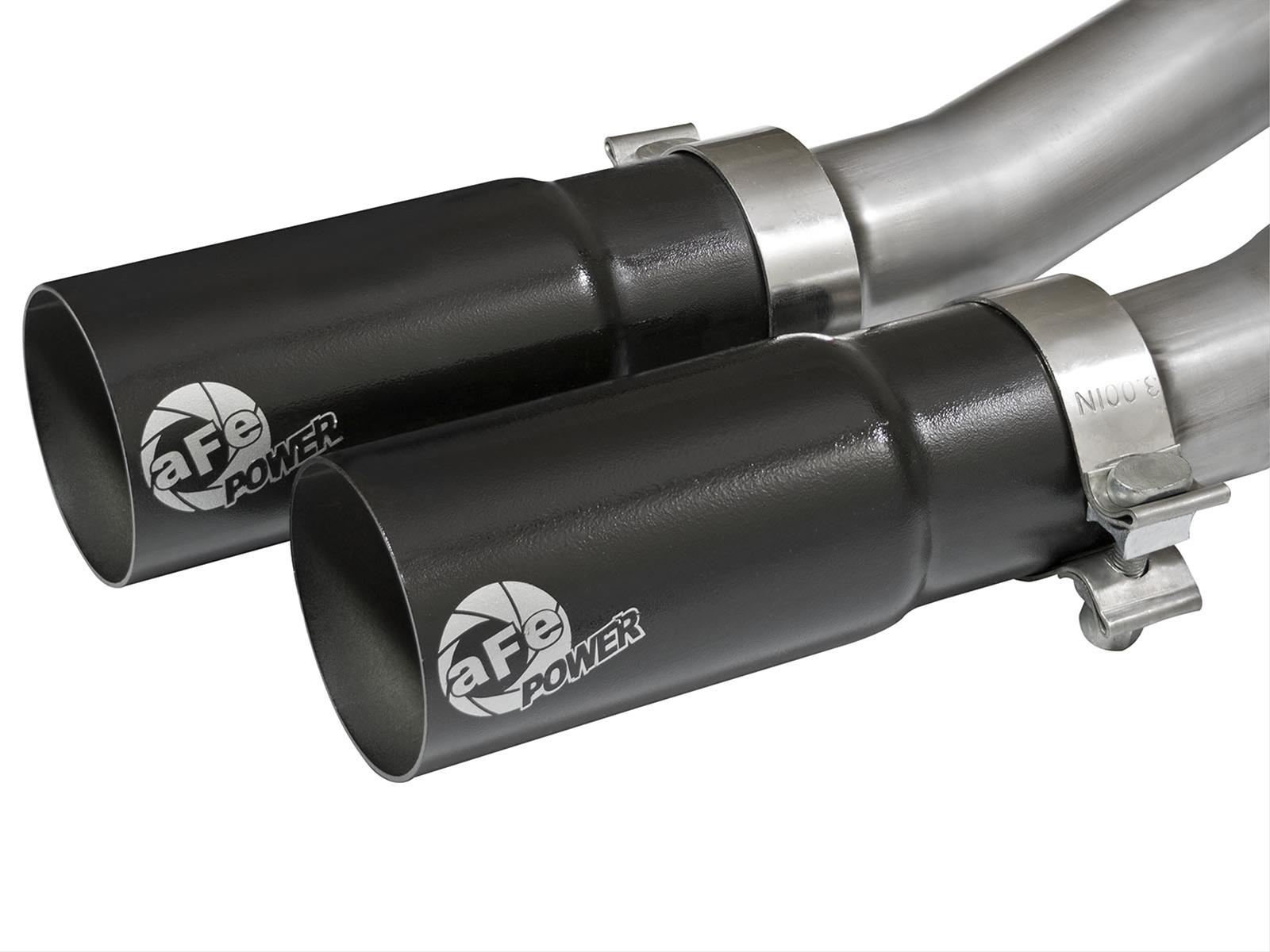 aFe Rebel Series CB Middle-Side Exit SS Exhaust w/ Black Tips 09-16 GM Silverado/Sierra V6/V8 thumbnail 3