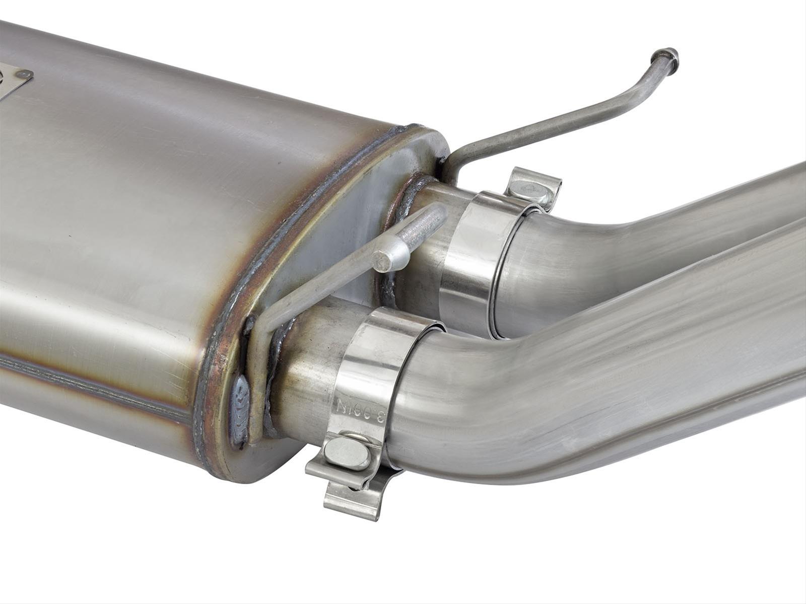 aFe MACH Force-Xp 3in CB SS Dual Exhaust w/Black Tips 09-16 GM Silverado/Sierra 4.3L/4.8L/5.3L thumbnail 2