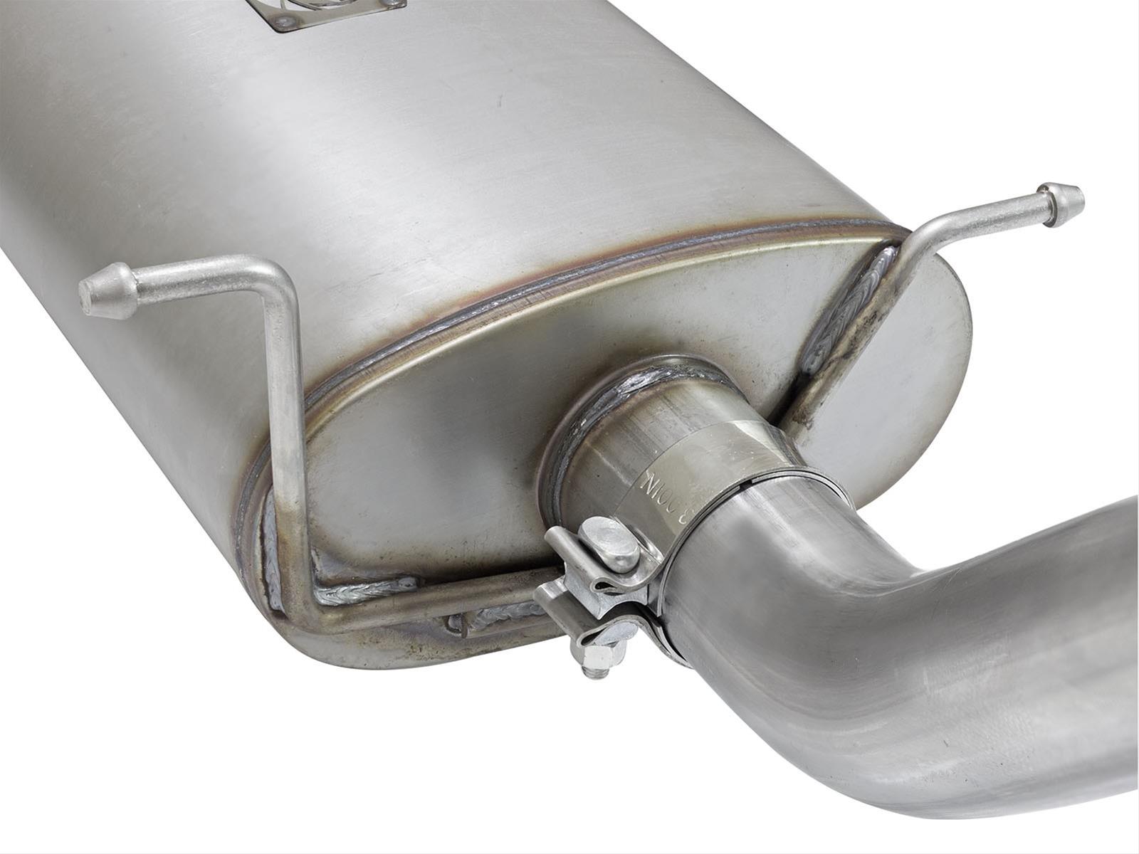 aFe MACH Force XP Exhausts Cat-Back Polished Tips 09-17 GM Silverado 1500 4.3/5.3L RegCab SB/LB thumbnail 3
