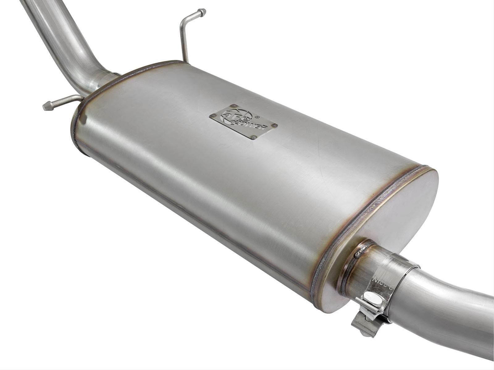aFe MACH Force XP Exhausts Cat-Back Polished Tips 09-17 GM Silverado 1500 4.3/5.3L RegCab SB/LB thumbnail 6