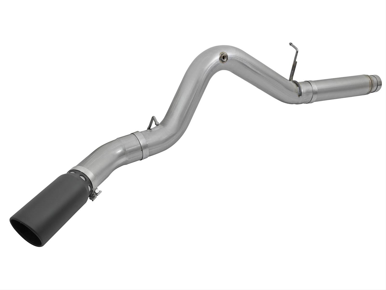 aFe LARGE Bore HD 5in Exhausts DPF-Back SS w/ Black Tips 16-17 GM Diesel Truck V8-6.6L (td) LML/L5P thumbnail 6