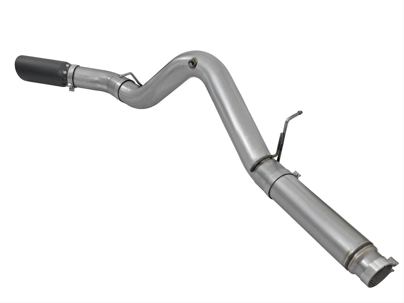 aFe LARGE Bore HD 5in Exhausts DPF-Back SS w/ Black Tips 16-17 GM Diesel Truck V8-6.6L (td) LML/L5P thumbnail 5