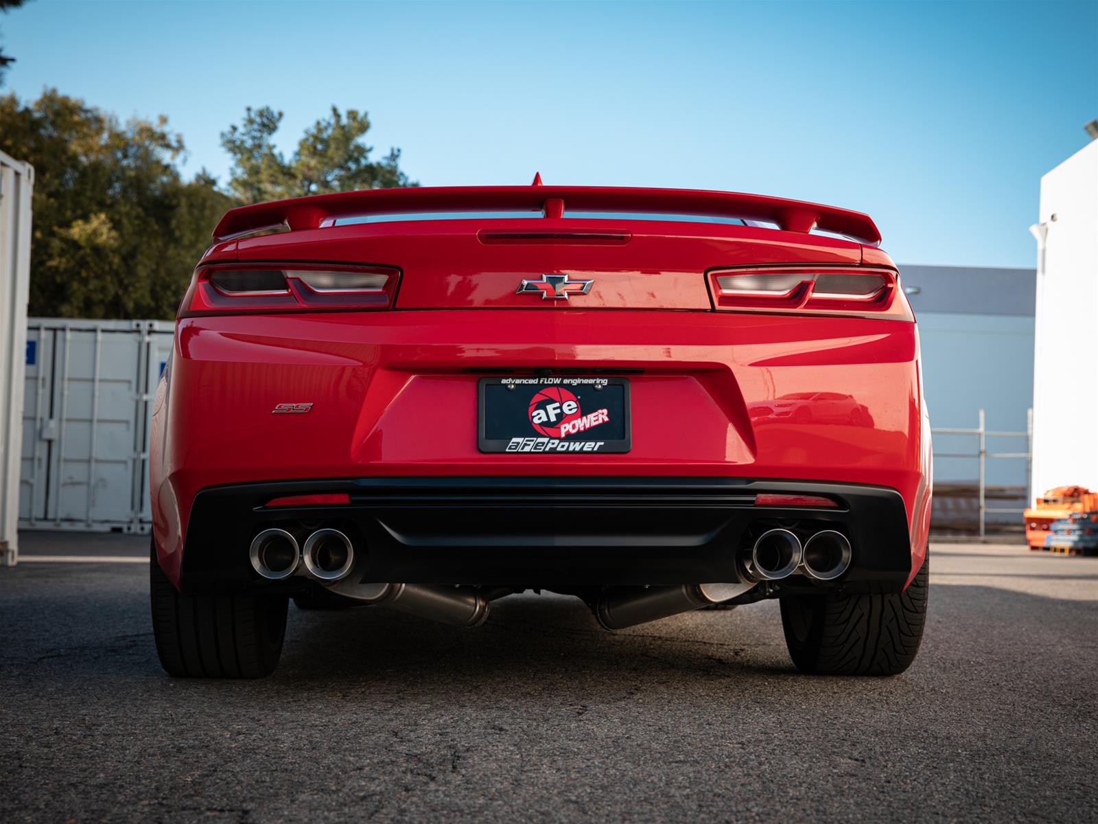 aFe POWER MACH Force-Xp 3in Axle-Back 16-21 Chevrolet Camaro SS V8 6.2L w/Mufflers - Polished thumbnail 3