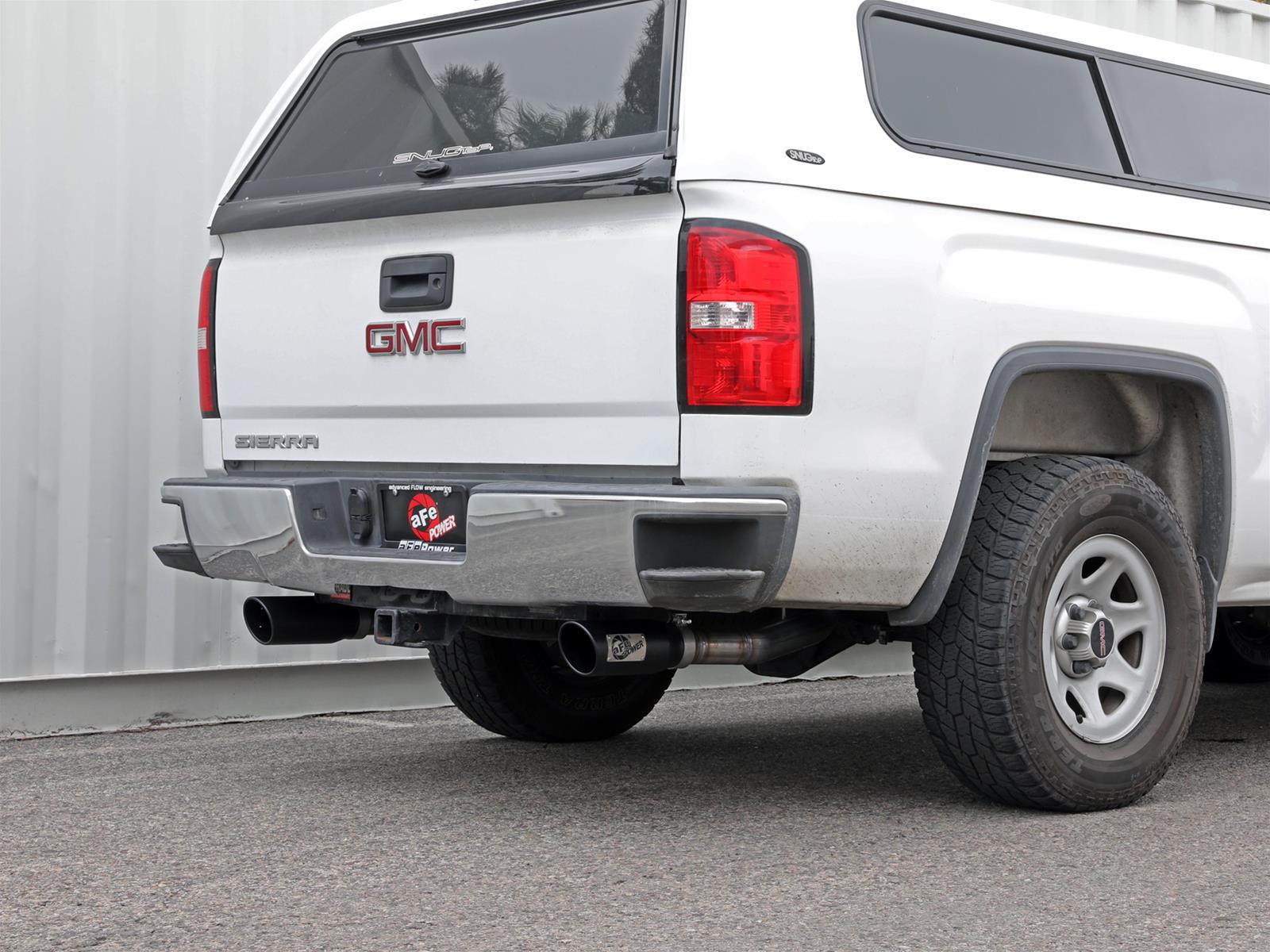 aFe Apollo GT Exhaust Systems for 2009-2018 SIERRA 1500, SILVERADO 1500 - 49-44135-B System, Series, Split Rear, Stainless Steel, Cat-Back, Dual Black Tips, Chevrolet, GMC, Kit thumbnail 2
