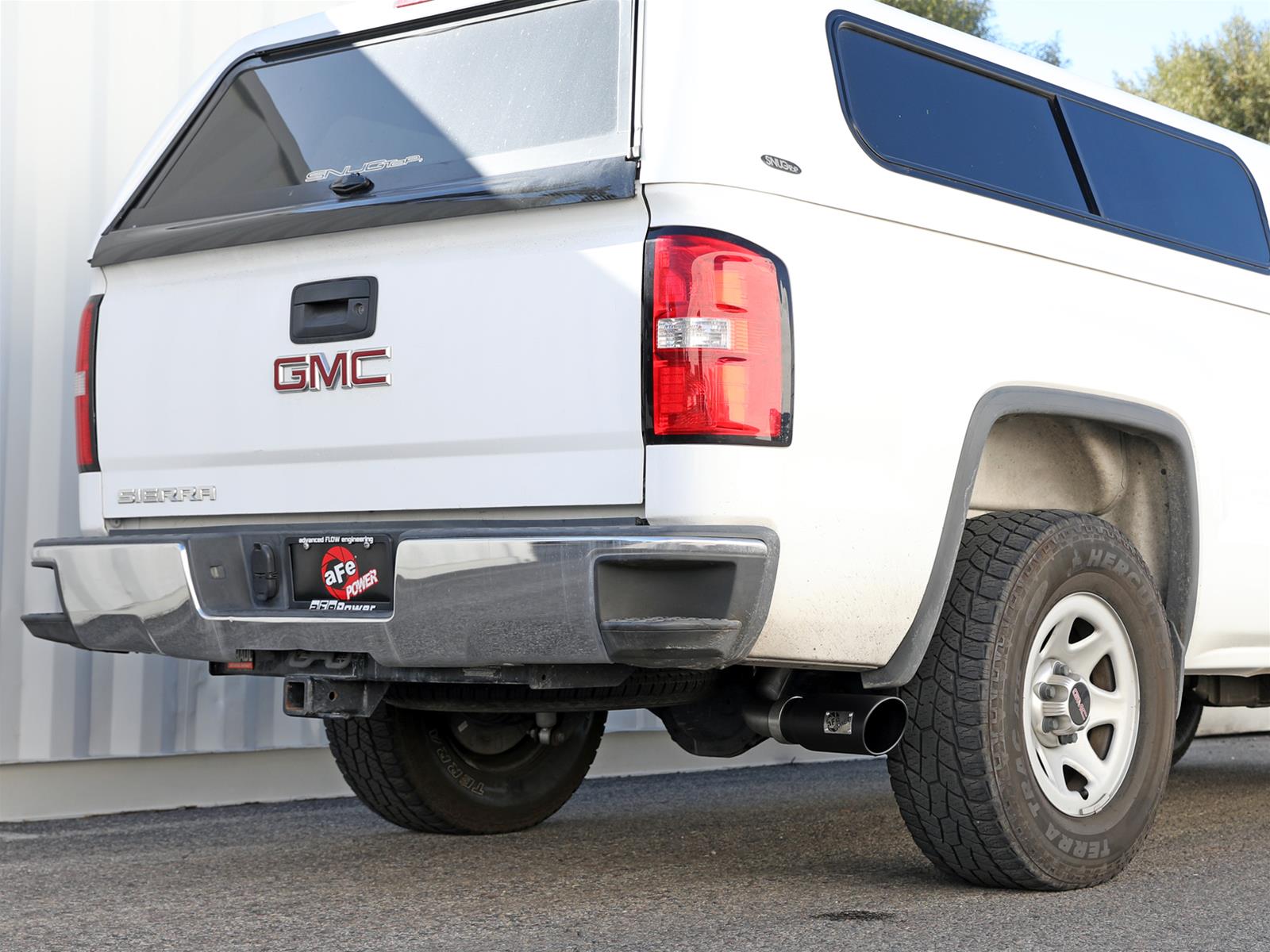 aFe Apollo GT Exhaust Systems for 2009-2018 SIERRA 1500, SILVERADO 1500 - 49-44136-B System, Series, Side Rear, Stainless Steel, Cat-Back, Black Tip, Chevrolet, GMC, Kit thumbnail 2