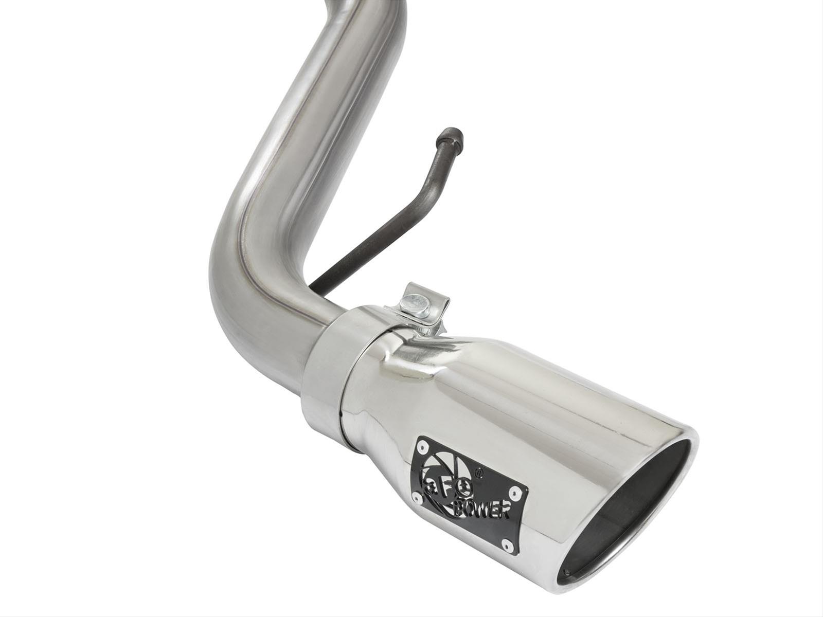 aFe MACH Force Xp 2.5in SS Cat-Back Single Side Exit Exhaust w/Polished Tips 07-14 Toyota FJ Cruiser thumbnail 3