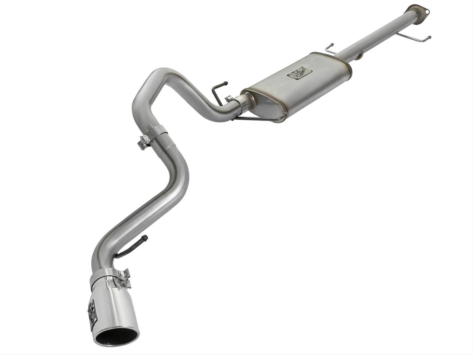 aFe MACH Force Xp 2.5in SS Cat-Back Single Side Exit Exhaust w/Polished Tips 07-14 Toyota FJ Cruiser thumbnail 6