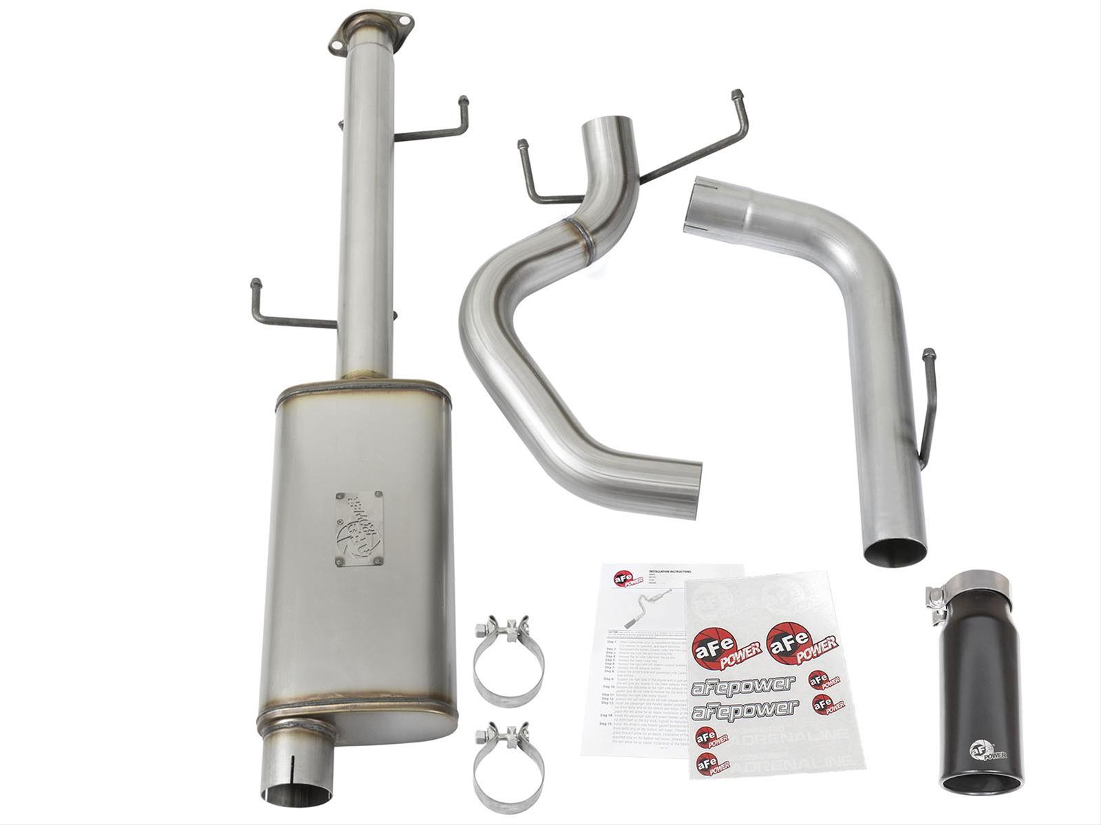 FJクルーザー　afe マフラー AFE Power 49-46028-B aFe Mach Force XP Exhaust Systems | Summit Racing