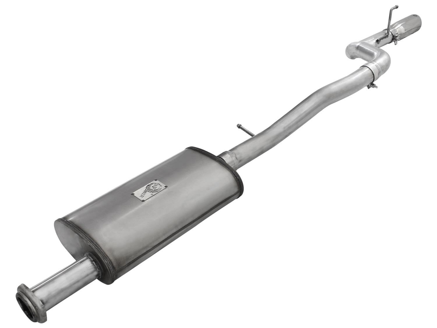 aFe MACH Force XP Cat-Back Exhaust Stainless /Polished Tip 06-09 Jeep Commander V8 4.7L 2WD & 4WD thumbnail 4