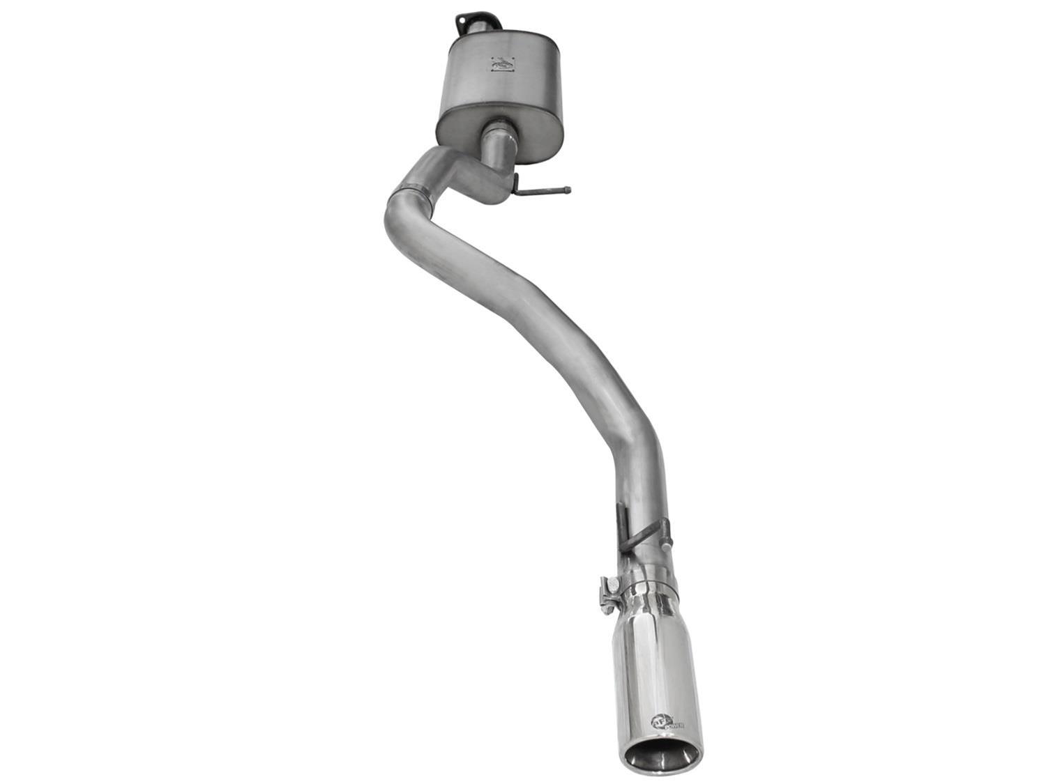 aFe MACH Force XP Cat-Back Exhaust Stainless /Polished Tip 06-09 Jeep Commander V8 4.7L 2WD & 4WD thumbnail 6