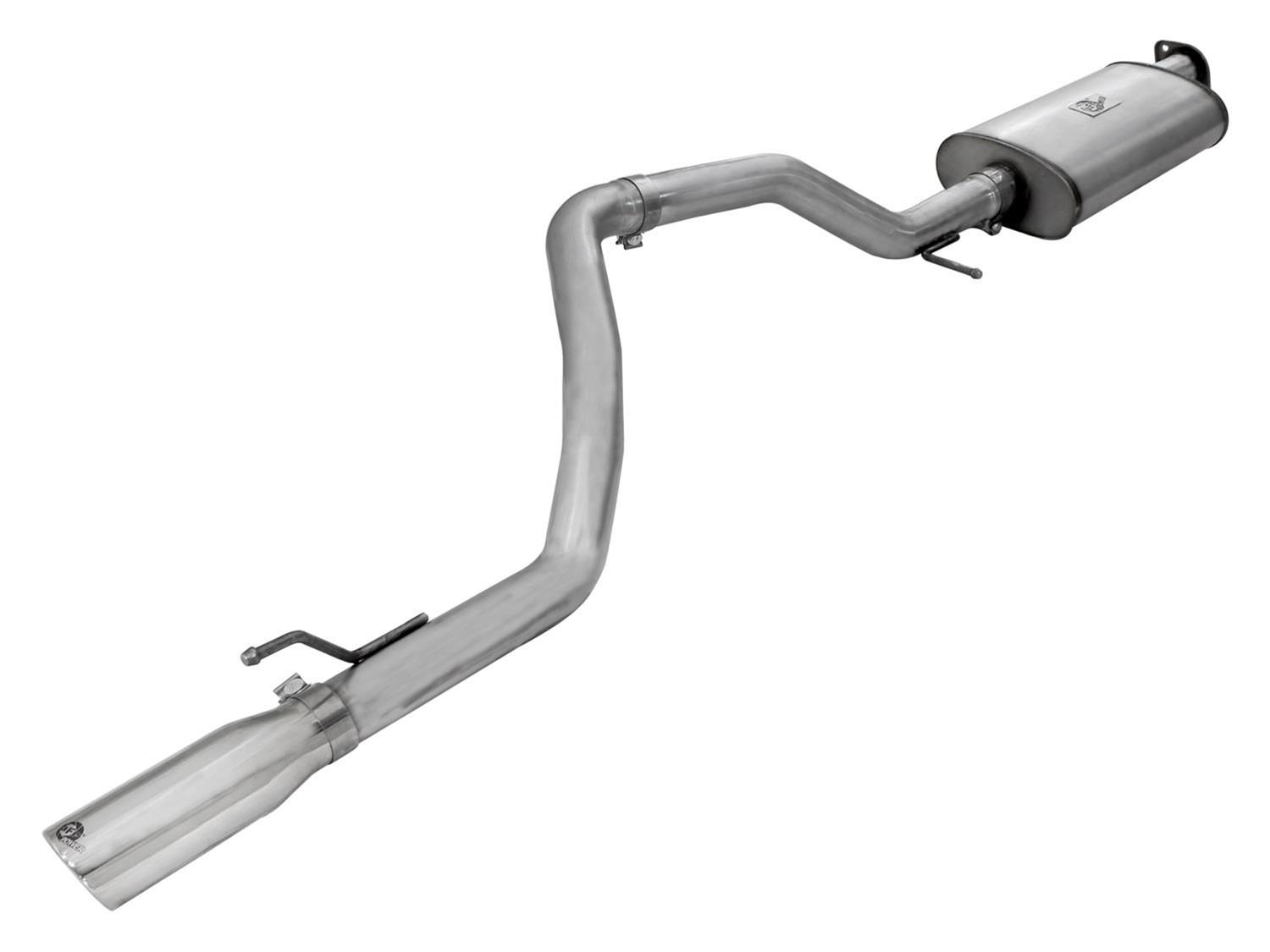 aFe MACH Force XP Cat-Back Exhaust Stainless /Polished Tip 06-09 Jeep Commander V8 4.7L 2WD & 4WD thumbnail 5
