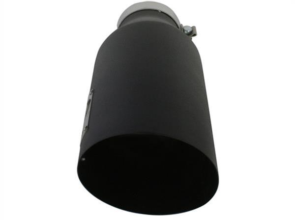 aFe MACH Force XP Exhausts Tips SS-304 EXH Tip 4In x 7Out x 18L Bolt-On (blk) thumbnail 8