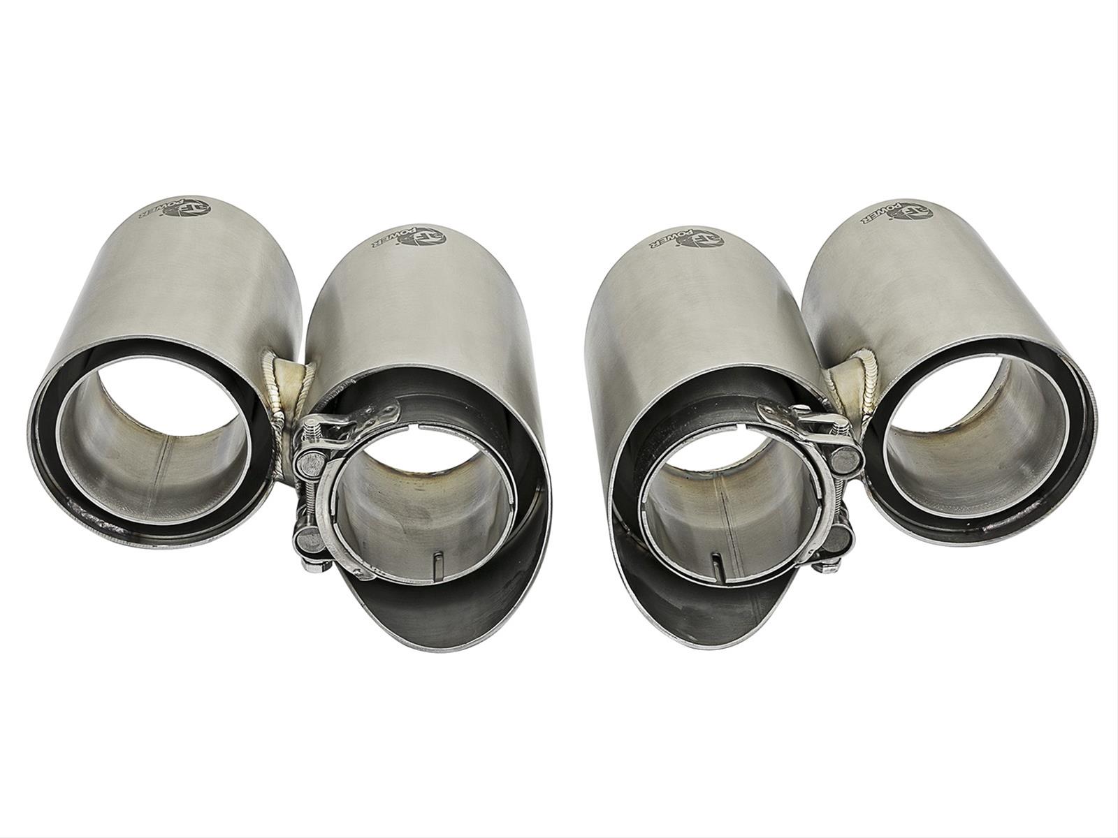 aFe MACH Force-Xp 304 SS OE Exhaust Tips Polished 12-16 Porsche 911 (C2S 991) H6 3.8L thumbnail 4