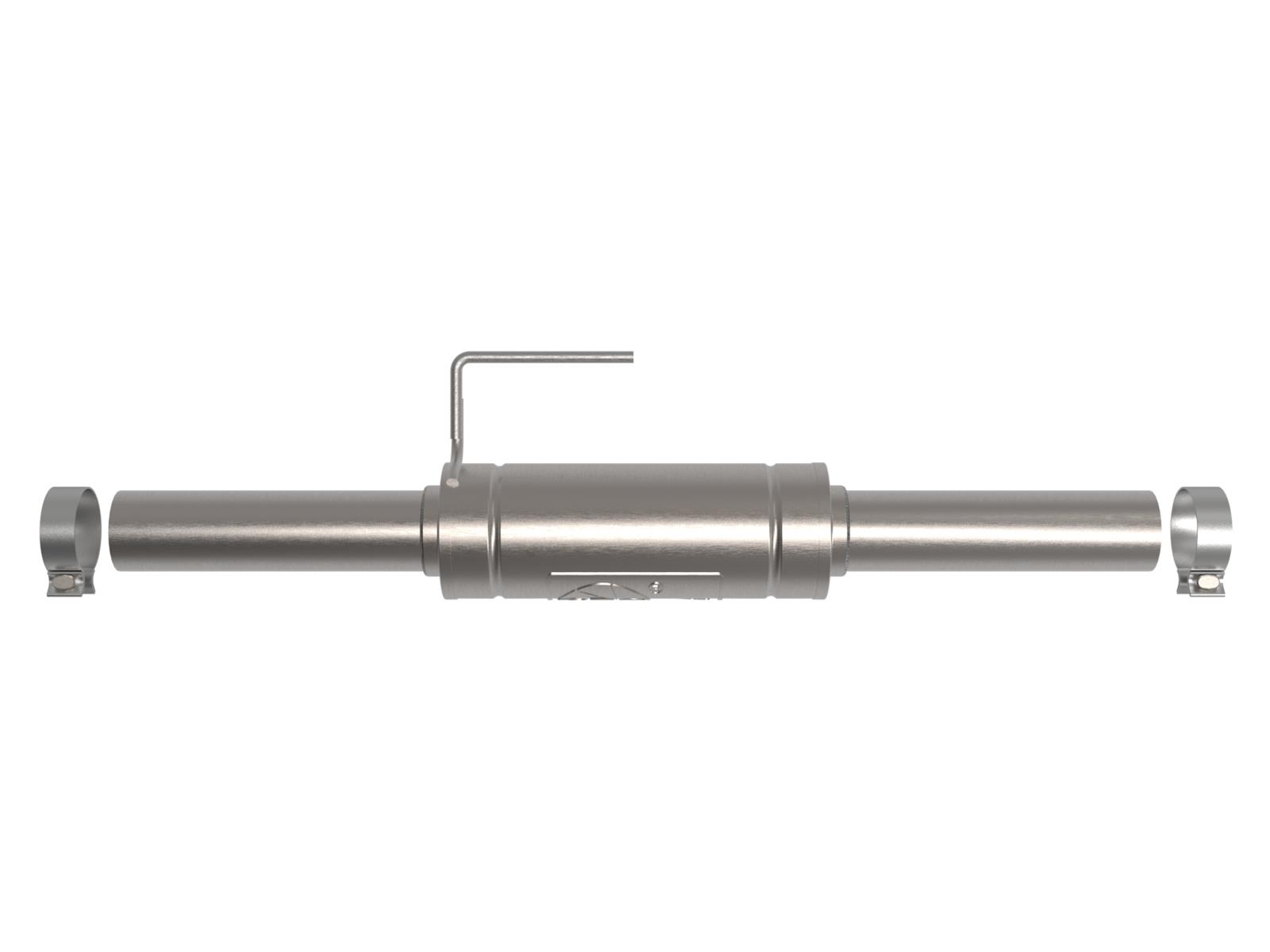 aFe Vulcan Series 3in T304 Stainless Steel Muffler Upgrade Pipe (Use w/ PN 49-48083-B/P) thumbnail 3