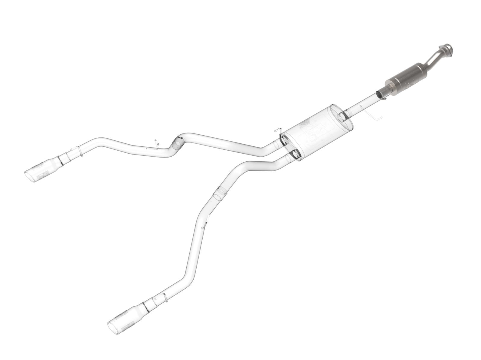aFe Apollo GT 3 Inch Resonator 49C43131 Resonators, GT, Stainless Steel, Natural, 3.00 in. Center Inlet/Outlet, Ford, Each thumbnail 5