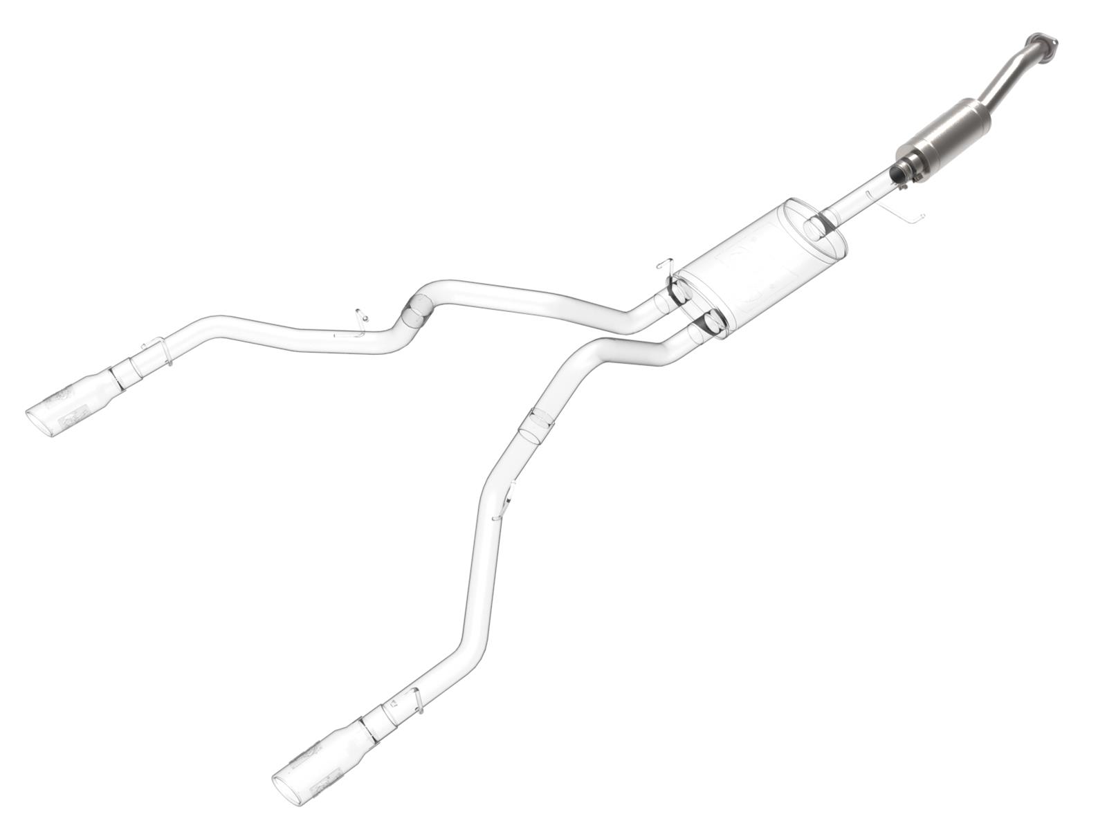 aFe Apollo GT 3 Inch Resonator 49C43132 Resonators, GT, Stainless Steel, Natural, 3.00 in. Center Inlet/Outlet, Ford, Each thumbnail 5