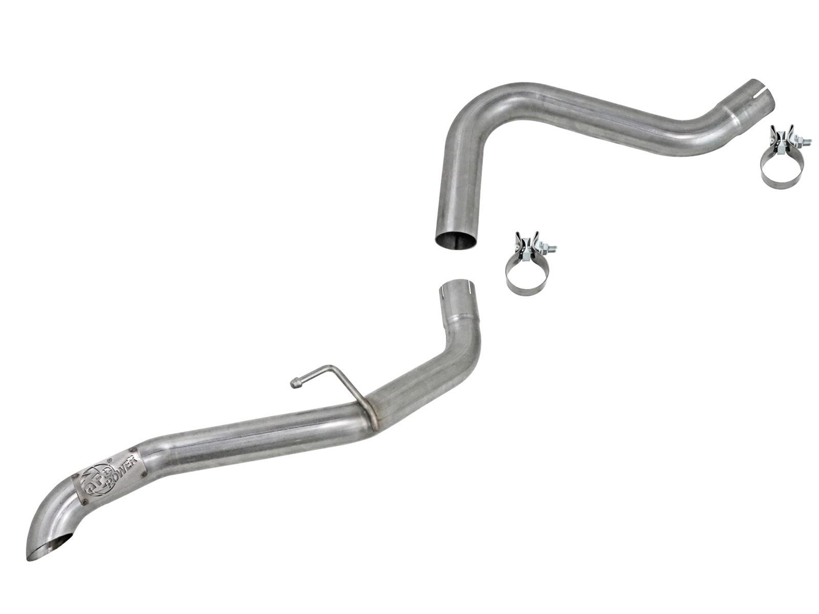 aFe Mach Force XP Tailpipes for 2016-2023 TACOMA - 49C46065 Exhaust, Tailpipes, 304 Stainless Steel, Natural, 2.500 in. Diameter, Slant Cut, Toyota, Tacoma, Kit thumbnail 4