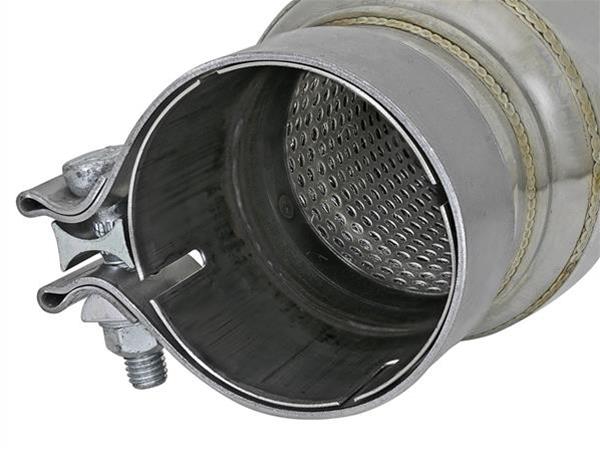 aFe Mach Force XP 2.5 Inch Resonator 49M10003 Exhaust Resonator, XP, 304 Stainless Steel, 2.50 in. Diameter, 16.00 in. Overall Length, Each