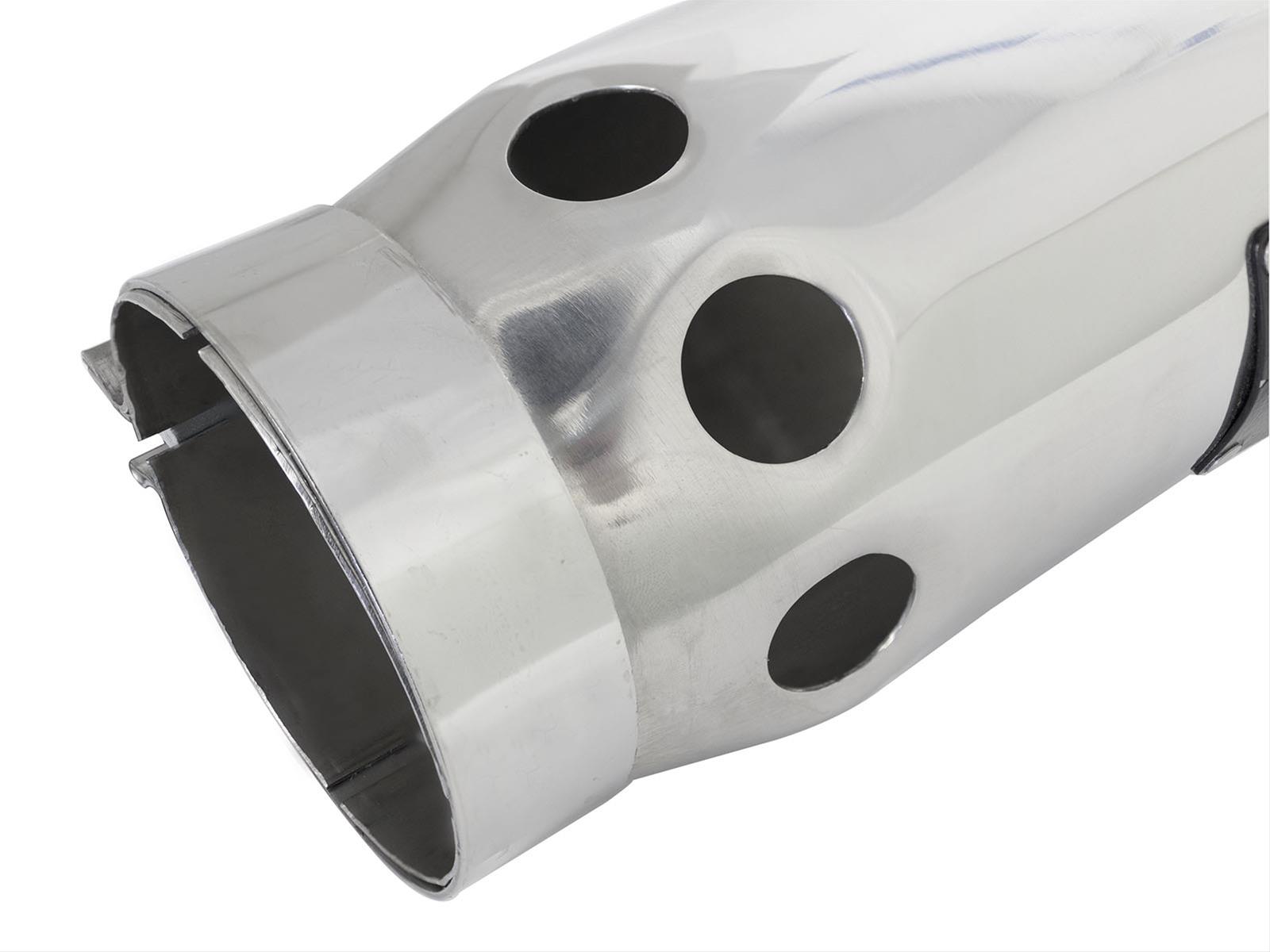 aFe Power Intercooled Tip Stainless Steel - Polished 4in In x 5in Out x 12in L Bolt-On thumbnail 2