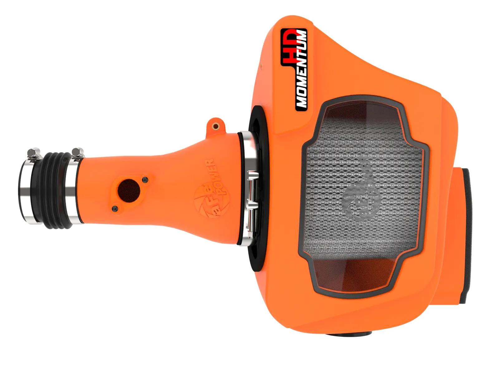 AFE Power Air Intake Kits 50-70098DN Momentum HD Cold System Orange w/ Pro DRY S Filter Toyota Land Cruiser (J300) 22-24 V6-3.3L (td) thumbnail 3