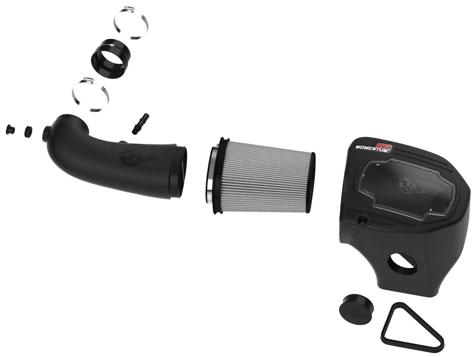 aFe 11-23 Dodge Challenger V8 5.7L Momentum GT Cold Air Intake System w/ Pro DRY S Filter thumbnail 4