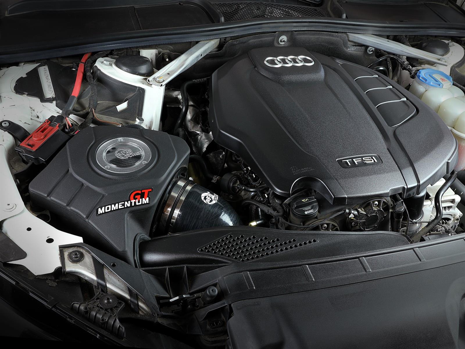 aFe POWER Momentum GT Pro Dry S Intake System 16-19 Audi A4/Quattro I4-2.0L (T) thumbnail 2