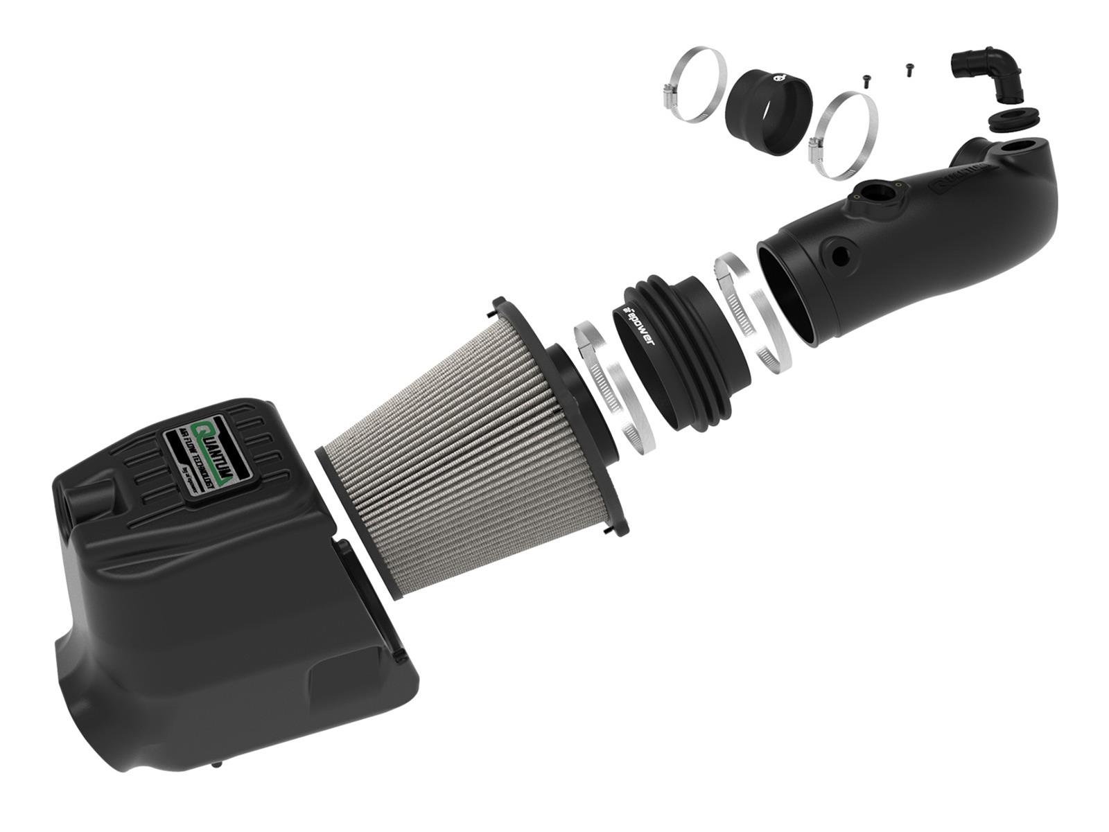 aFe Quantum Pro Dry S Cold Air Intake Systems 53-10016D Intake, System, Ford, Kit thumbnail 2