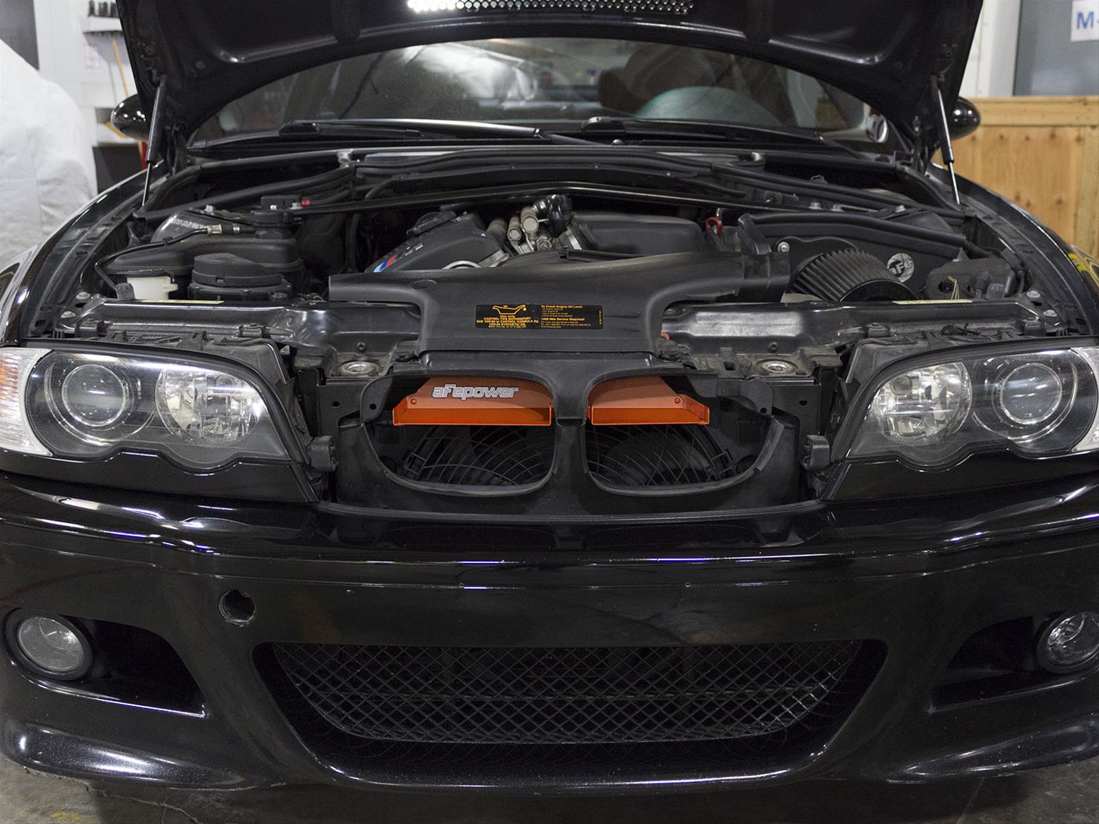 aFe MagnumFORCE Intakes Scoops AIS BMW 3-Series/ M3 (E46) 01-06 L6 - Orange