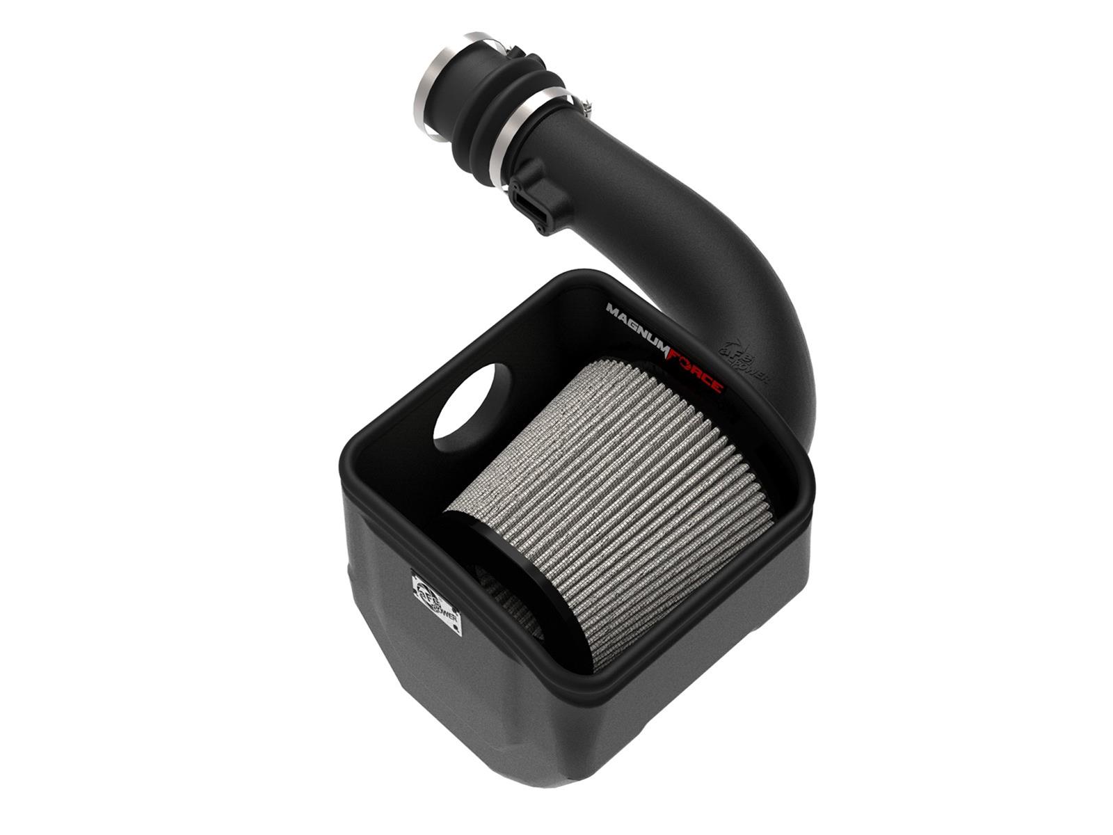 aFe Magnum Force Stage 2 Pro Dry S Air Intake Systems 54-13013D-1 Kit, 2, S, Synthetic Filter, Black Tube, Nissan, Kit