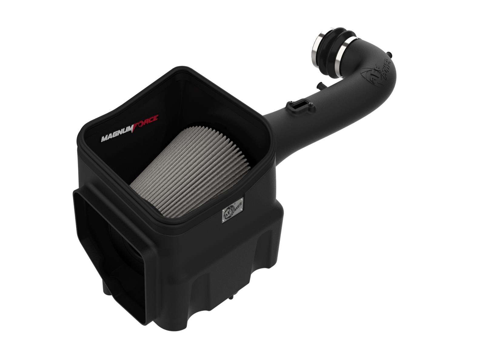 aFe Magnum Force Stage 2 Pro Dry S Air Intake Systems for 2014-2018 SIERRA 1500, SILVERADO 1500 - 54-13060D Kit, S, Polyethylene Tube, Black, Synthetic Filter, Gray, Chevy, GMC, 5.3L, 6.2L, Kit