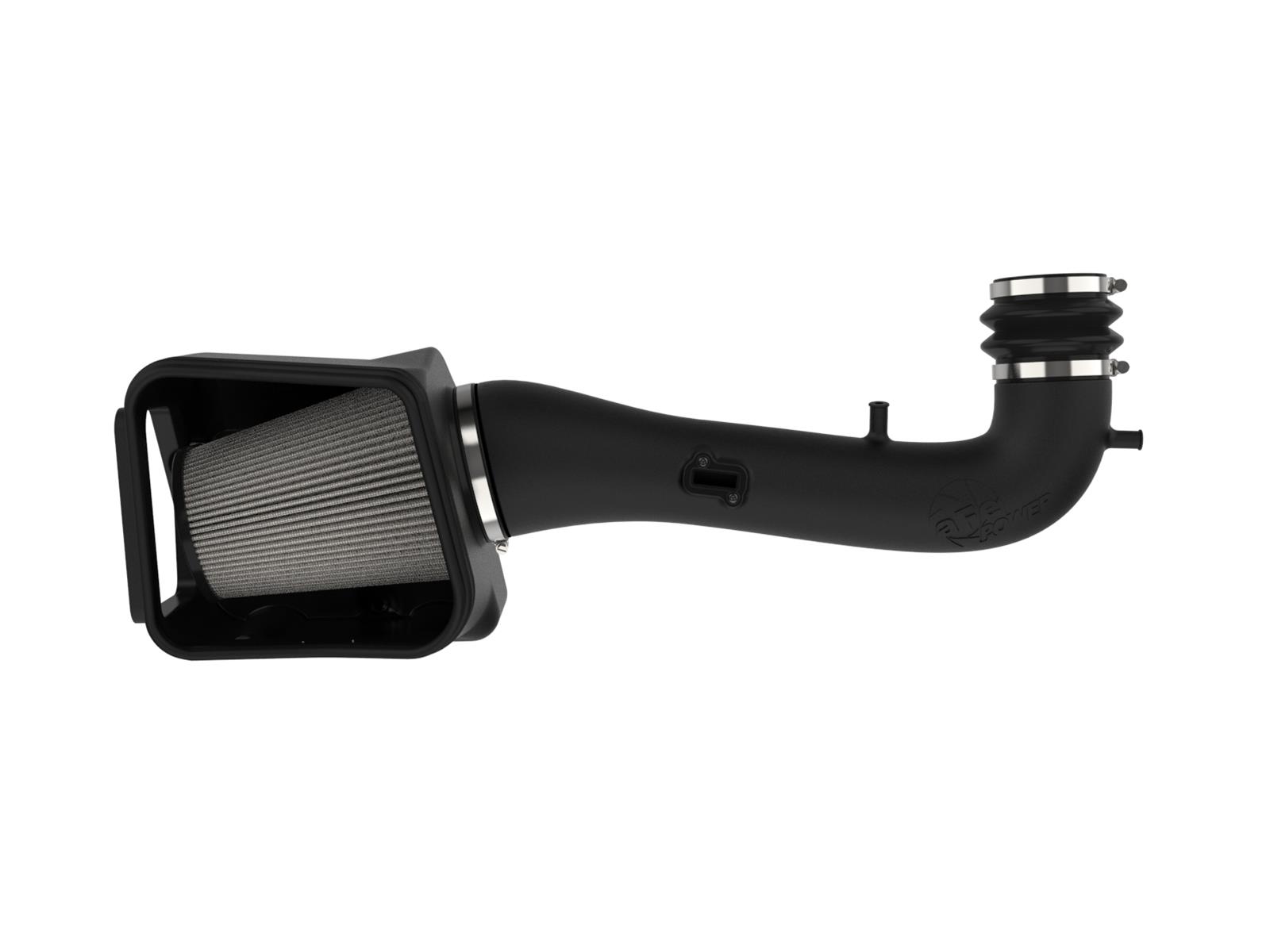 aFe Magnum Force Stage 2 Pro Dry S Air Intake Systems for 2014-2018 SIERRA 1500, SILVERADO 1500 - 54-13060D Kit, S, Polyethylene Tube, Black, Synthetic Filter, Gray, Chevy, GMC, 5.3L, 6.2L, Kit thumbnail 4