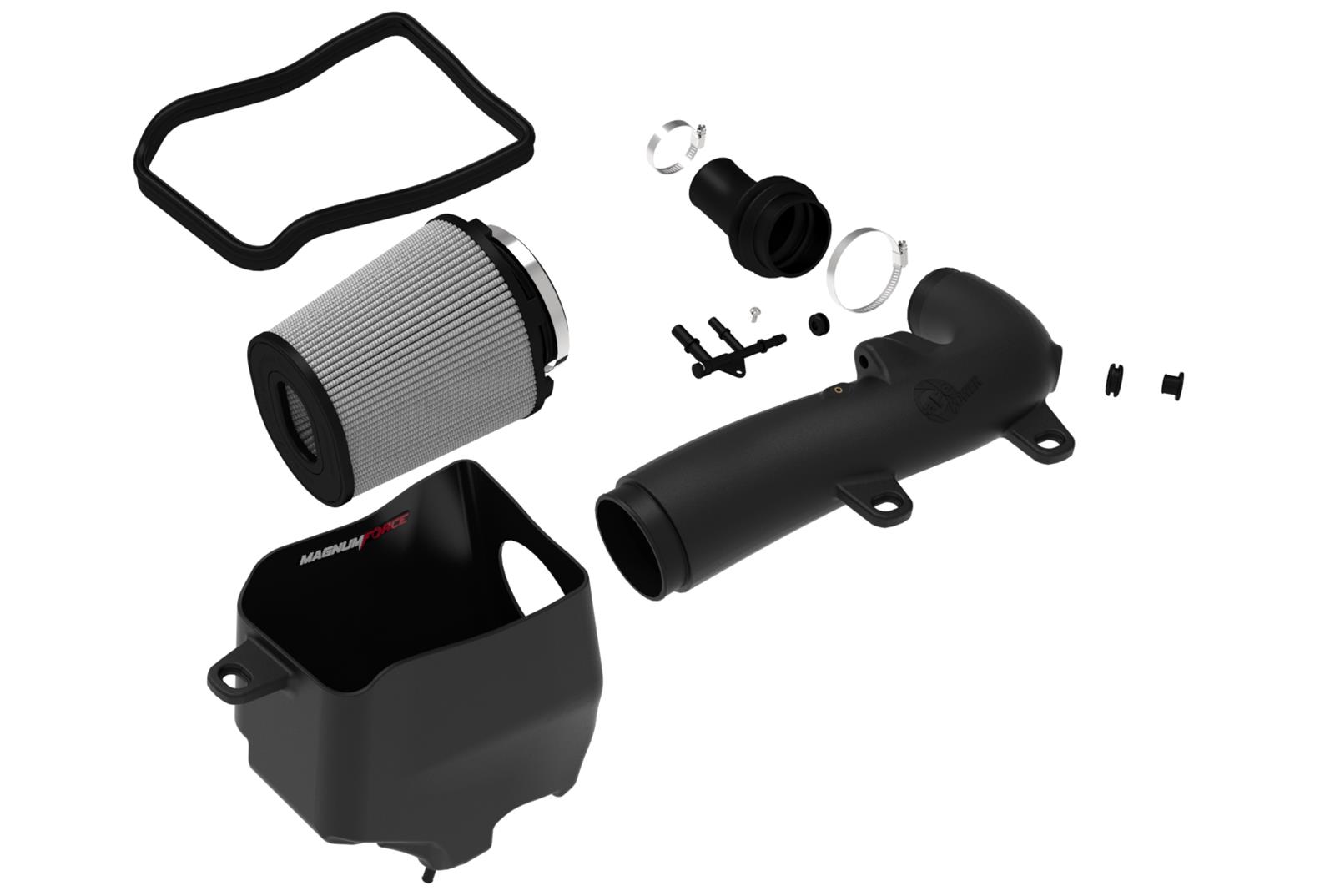 aFe 24-25 Jeep Wrangler JL 4XE L4 2.0L Magnum FORCE Stage-2 Cold Air Intake w/ Pro DRY S Filter thumbnail 3