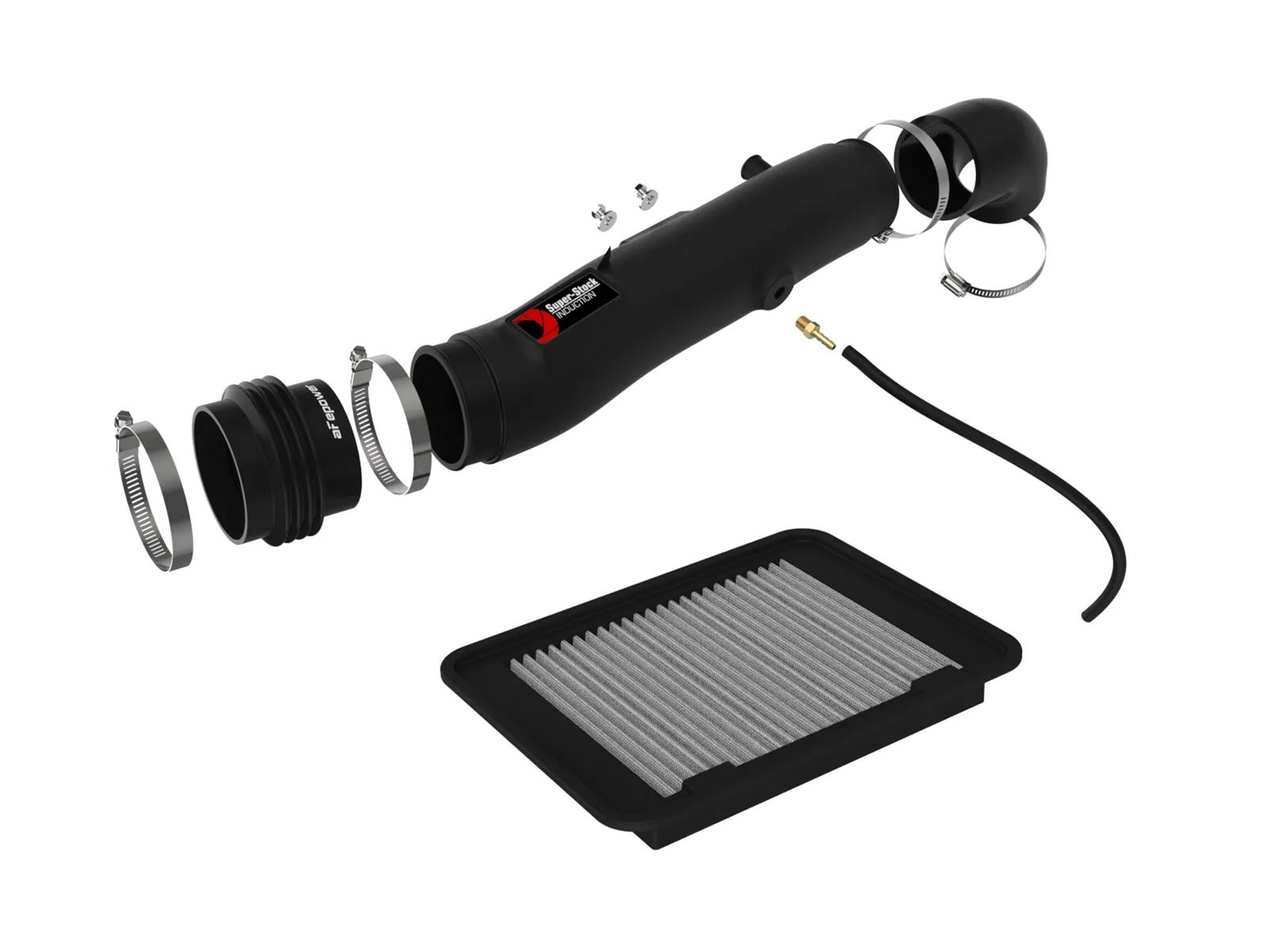 AFE Power Air Intake Kits 55-10020D Super Stock Induction System w/ Pro DRY S Filter Toyota Tacoma 05-23 L4-2.7L