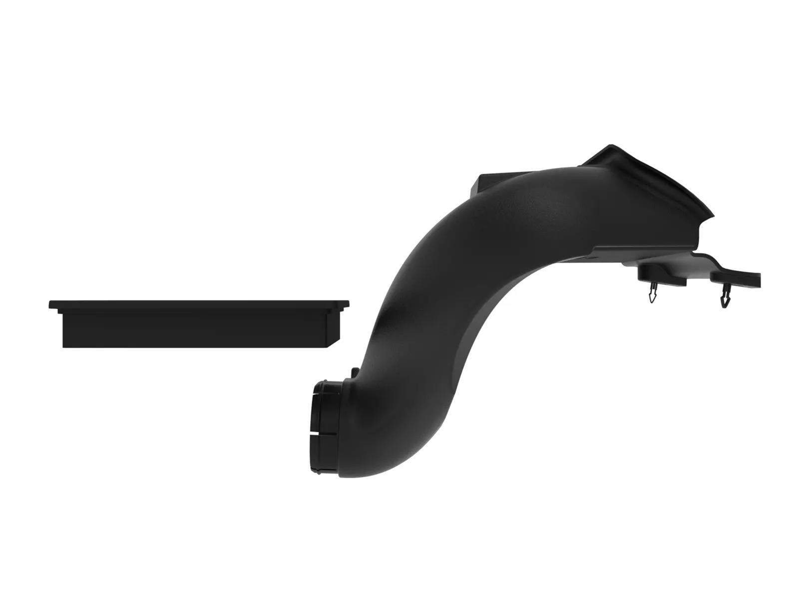 aFe 21-24 Ford F-150 V6/V8 Dynamic Air Scoop w/ Pro DRY S Filter (D.A.S. PLUS) thumbnail 4