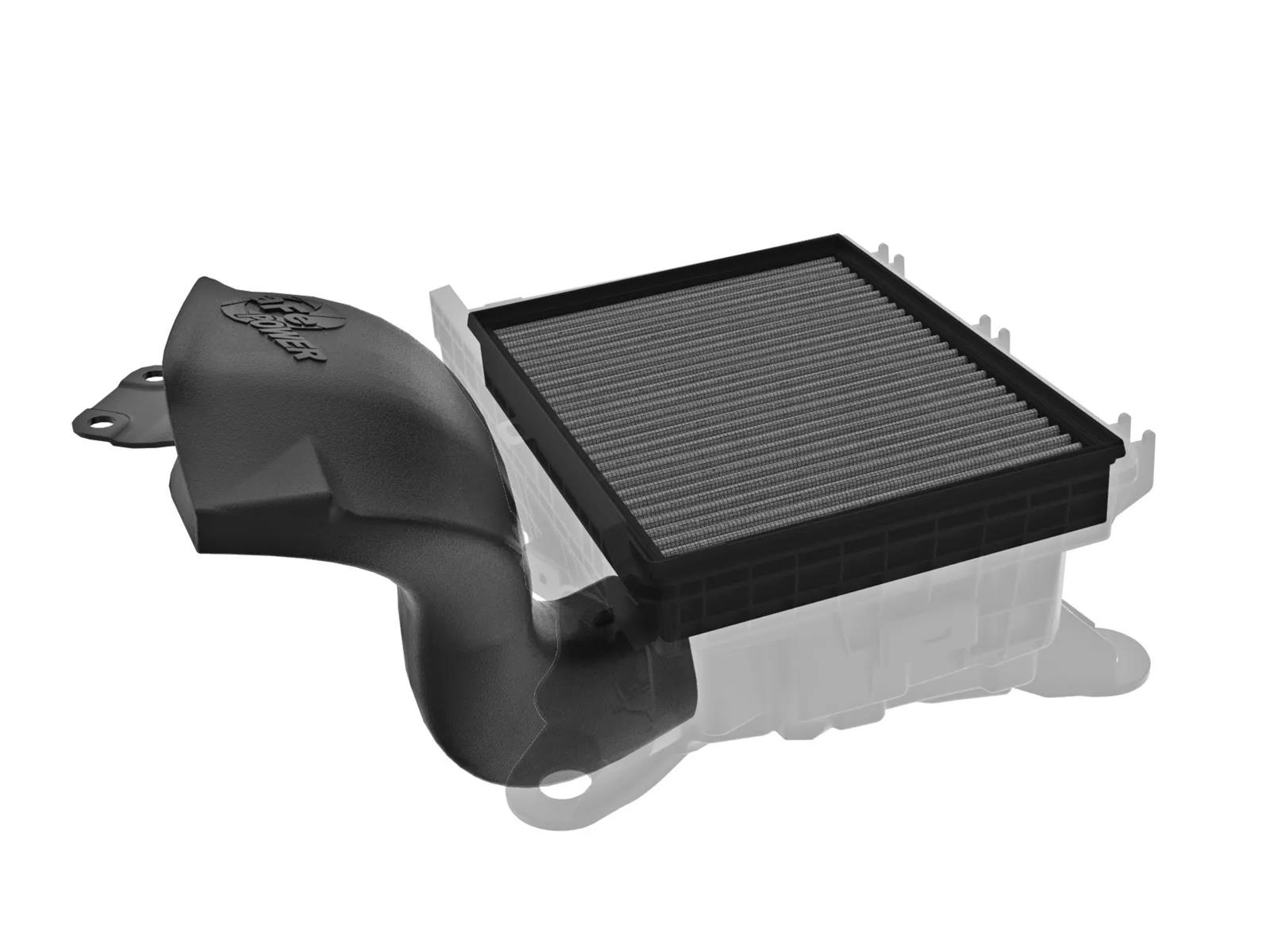 aFe 19-23 Ford Ranger L4-2.3L (t) Dynamic Air Scoop w/ Pro DRY S Filter (D.A.S. PLUS) thumbnail 2