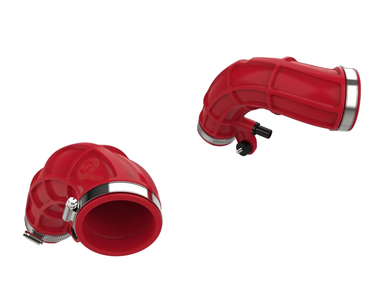 aFe Power 22-24 Toyota Land Cruiser (J300) / 22-24 Toyota Tundra V6-3.4L (tt) Red Turbo Inlet Pipes thumbnail 2