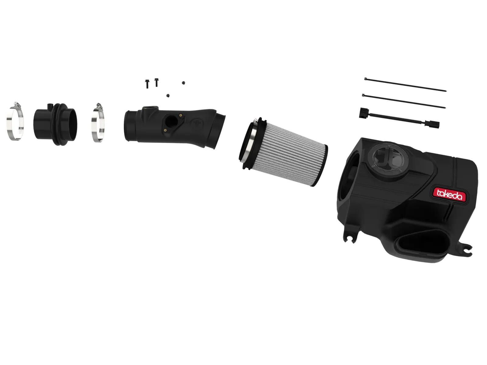 aFe Momentum Intake System w/ Pro Dry S Filter 2021+ Acura TLX thumbnail 5
