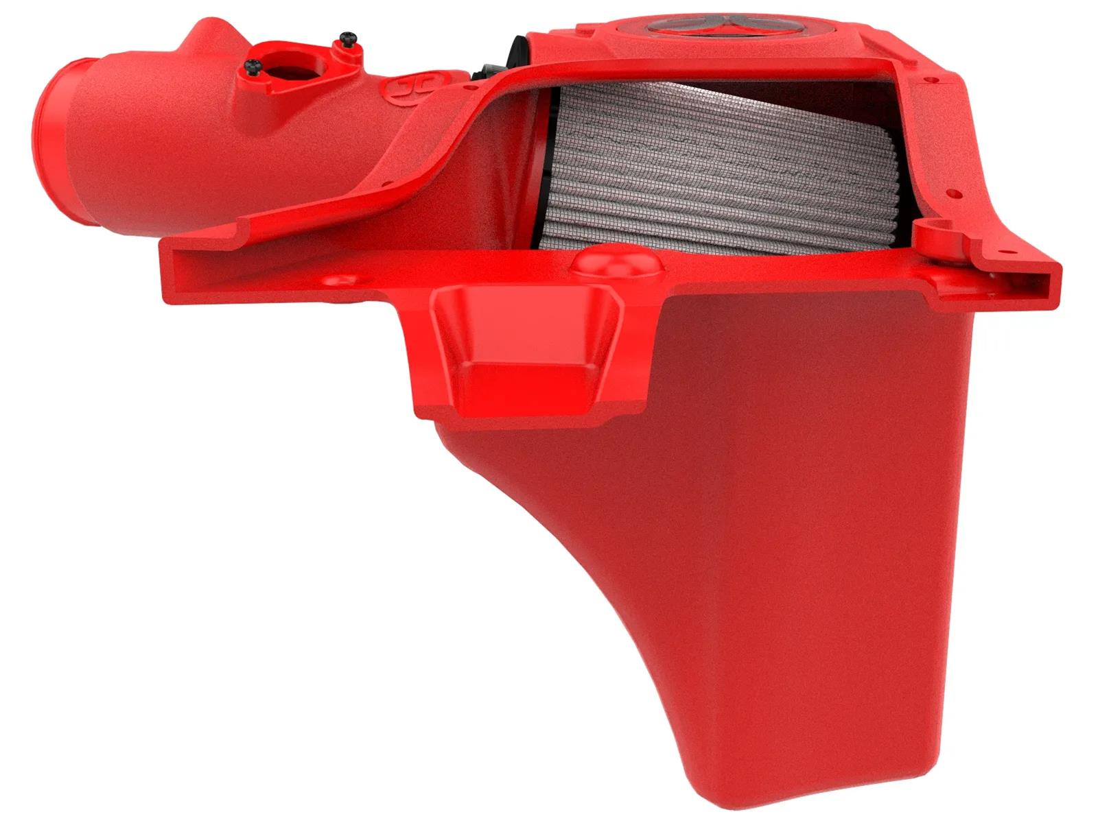 aFe 23-26 Honda Civic Type R Takeda Momentum Red Edition Cold Air Intake System w/ Pro DRY S Filter thumbnail 2