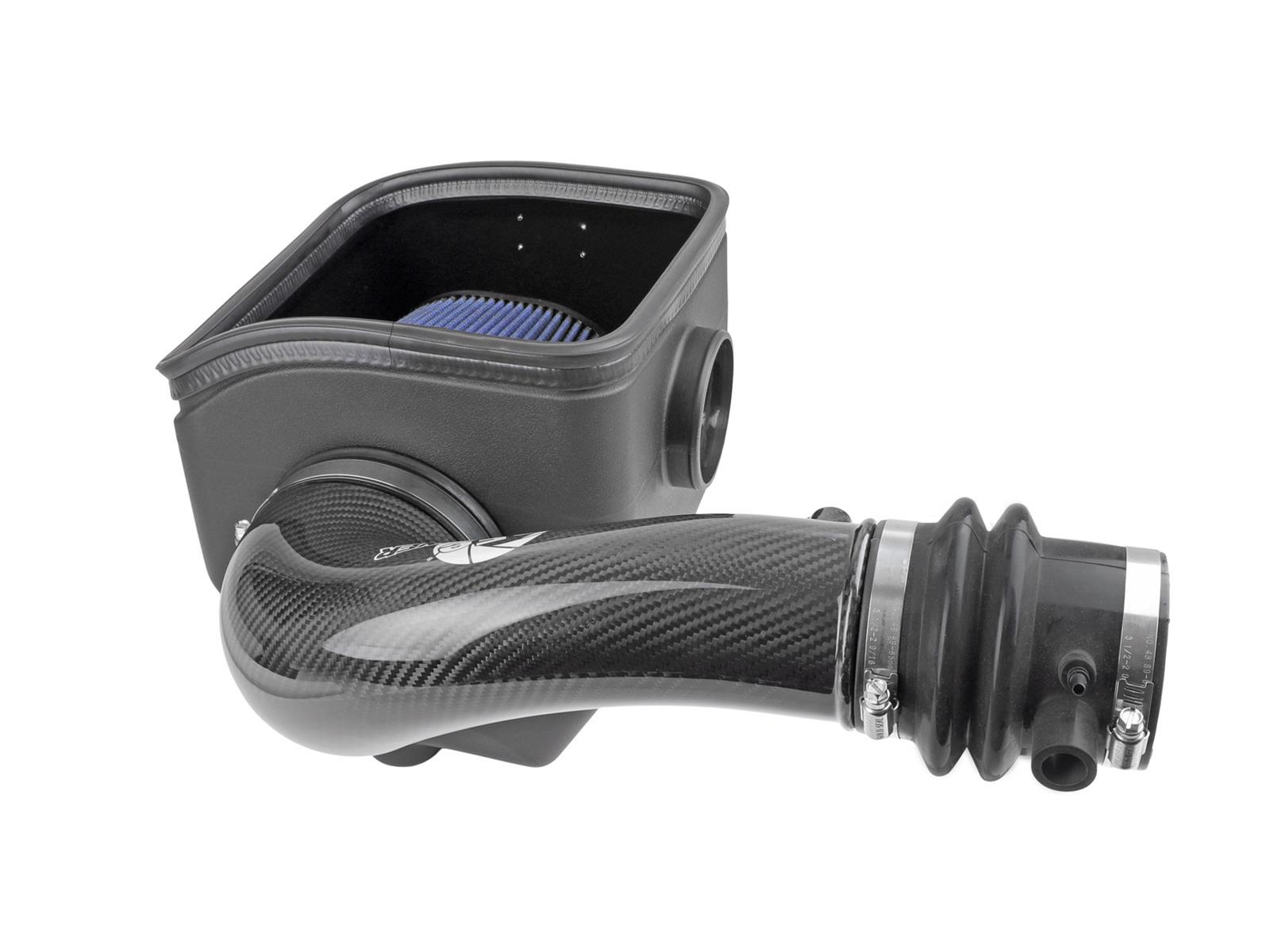 aFe Track Series Carbon Fiber Pro 5R Air Intake Systems 57-10019R Engine Cold Intake, Stage-2 System w/ Media Nissan Patrol (Y61) 17-21 L6-4.8L thumbnail 5