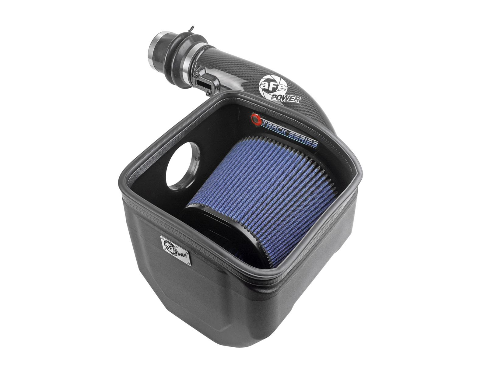 aFe Track Series Carbon Fiber Pro 5R Air Intake Systems 57-10019R Engine Cold Intake, Stage-2 System w/ Media Nissan Patrol (Y61) 17-21 L6-4.8L thumbnail 7