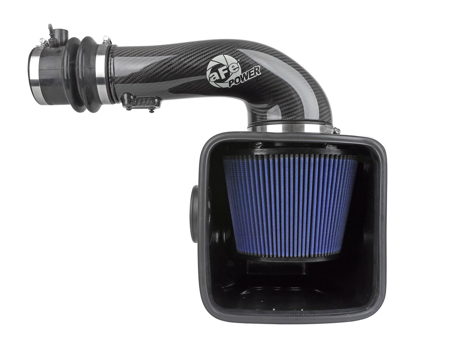 aFe Track Series Carbon Fiber Pro 5R Air Intake Systems 57-10019R Engine Cold Intake, Stage-2 System w/ Media Nissan Patrol (Y61) 17-21 L6-4.8L thumbnail 3