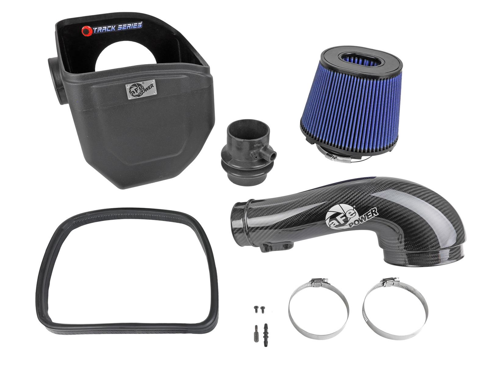 aFe Track Series Carbon Fiber Pro 5R Air Intake Systems 57-10019R Engine Cold Intake, Stage-2 System w/ Media Nissan Patrol (Y61) 17-21 L6-4.8L thumbnail 2