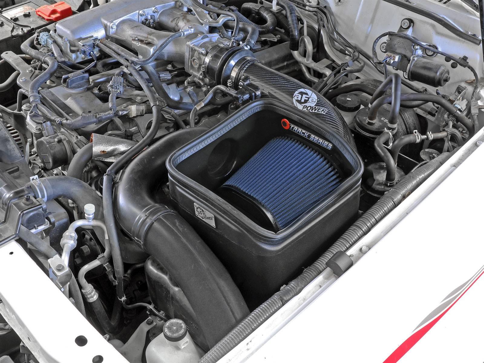 aFe Track Series Carbon Fiber Pro 5R Air Intake Systems 57-10019R Engine Cold Intake, Stage-2 System w/ Media Nissan Patrol (Y61) 17-21 L6-4.8L