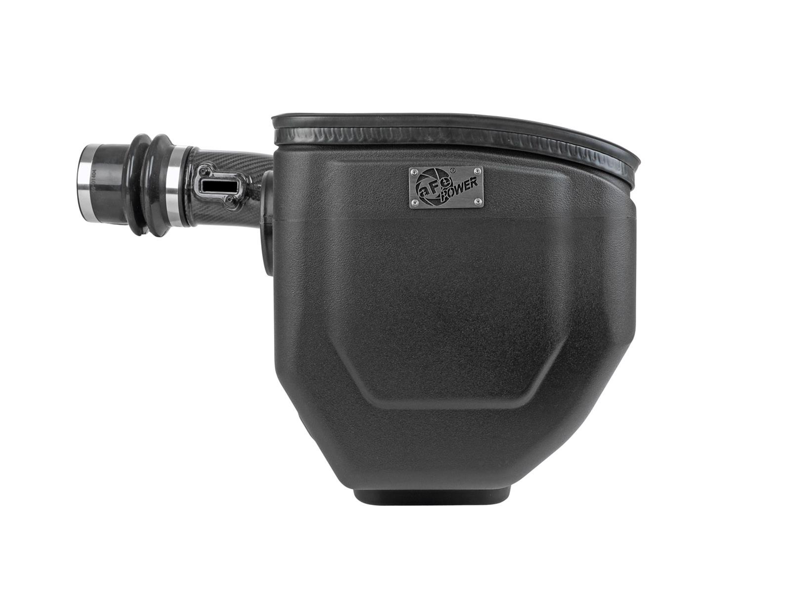 aFe Track Series Carbon Fiber Pro 5R Air Intake Systems 57-10019R Engine Cold Intake, Stage-2 System w/ Media Nissan Patrol (Y61) 17-21 L6-4.8L thumbnail 4