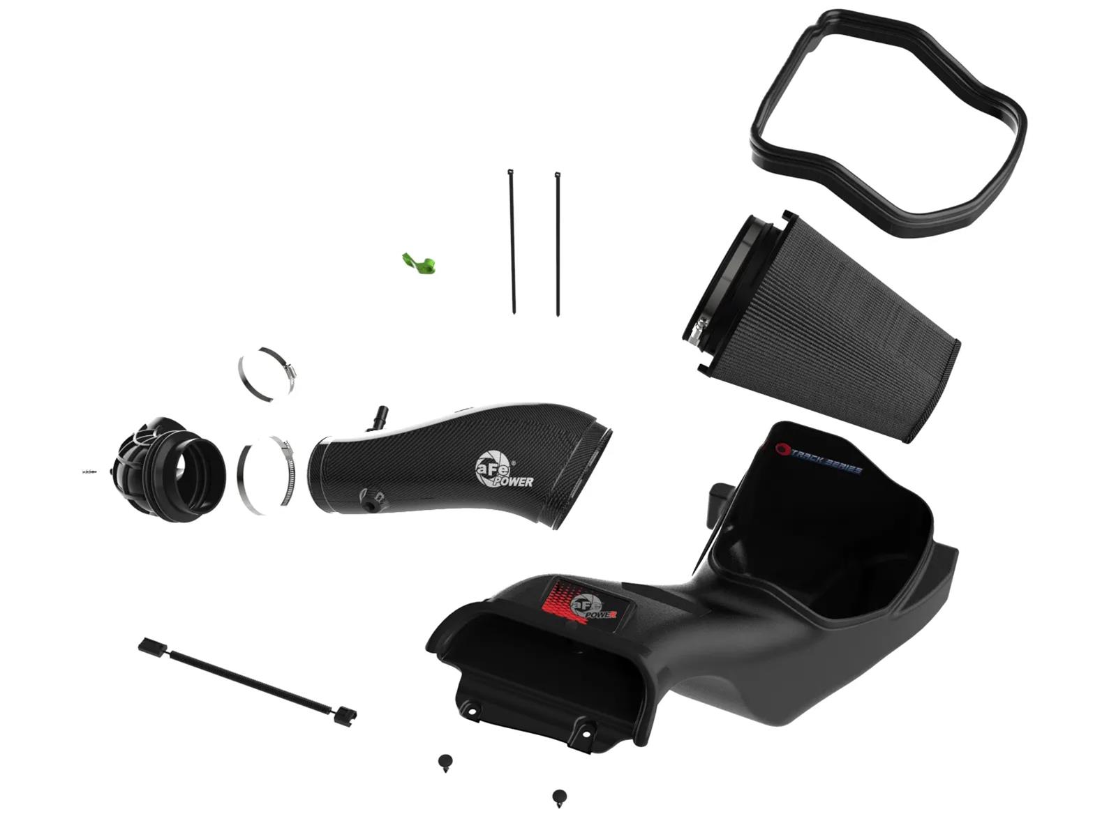 aFe 23-24 Ford F150 Raptor R V8 5.2L Supercharged Track Series Air Intake w/ Black PDS Filter thumbnail 9