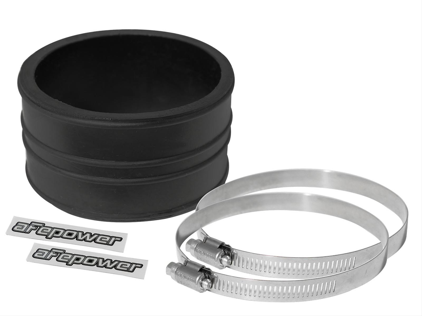 aFe Tubing Couplers 59-00027 Couplers, Straight, Polyurethane, Black, 2.75 in. Inlet/Outlet Diameter, 1.75 in. Length, Each