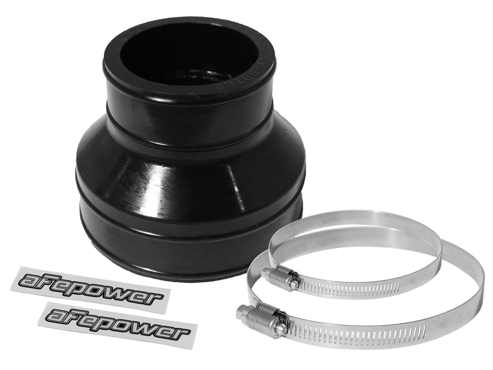 aFe Tubing Couplers 59-00031 Couplers, Straight, Polyurethane, Black, 2.75 in. Inlet/1.75 in. Outlet Diameter, 2.50 in. Length, Each
