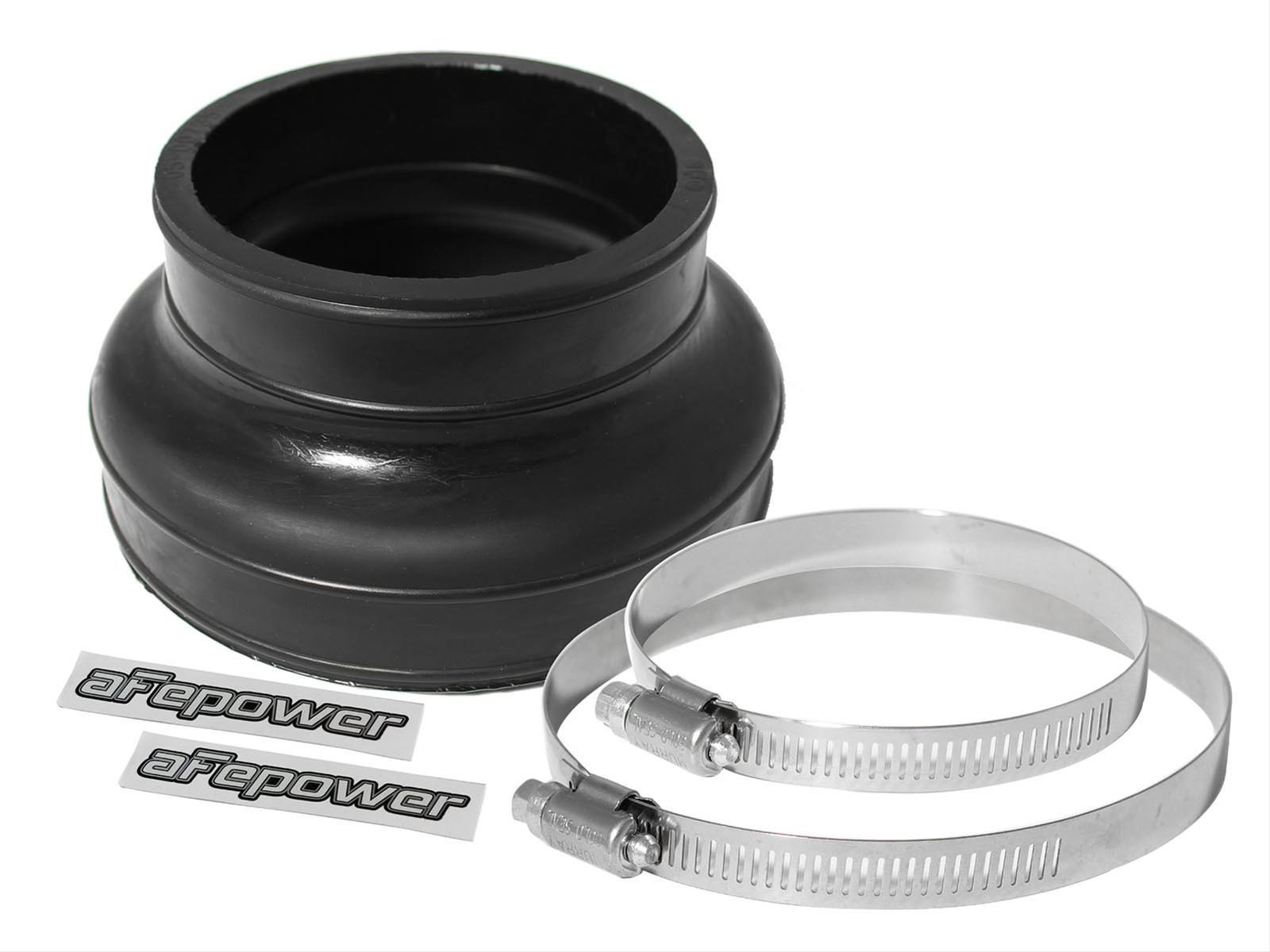aFe Tubing Couplers 59-00034 Couplers, Straight, Polyurethane, Black, 4.00 in. Inlet/3.00 in. Outlet Diameter, 2.35 in. Length, Each