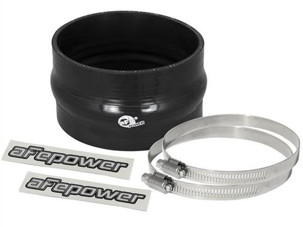 aFe Magnum FORCE 4.75in ID 3in L Straight Reducing Bellow Coupler - Black