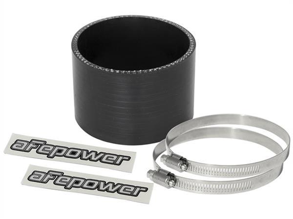 aFe Tubing Couplers 59-00042 Couplers, Straight, Silicone, Black, 3.00 in. Inlet/Outlet Diameter, 2.00 in. Length, Each